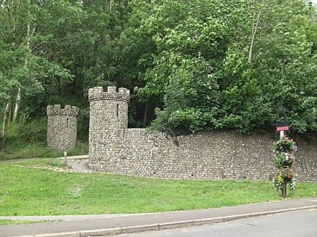 Bramber Castle Entrance