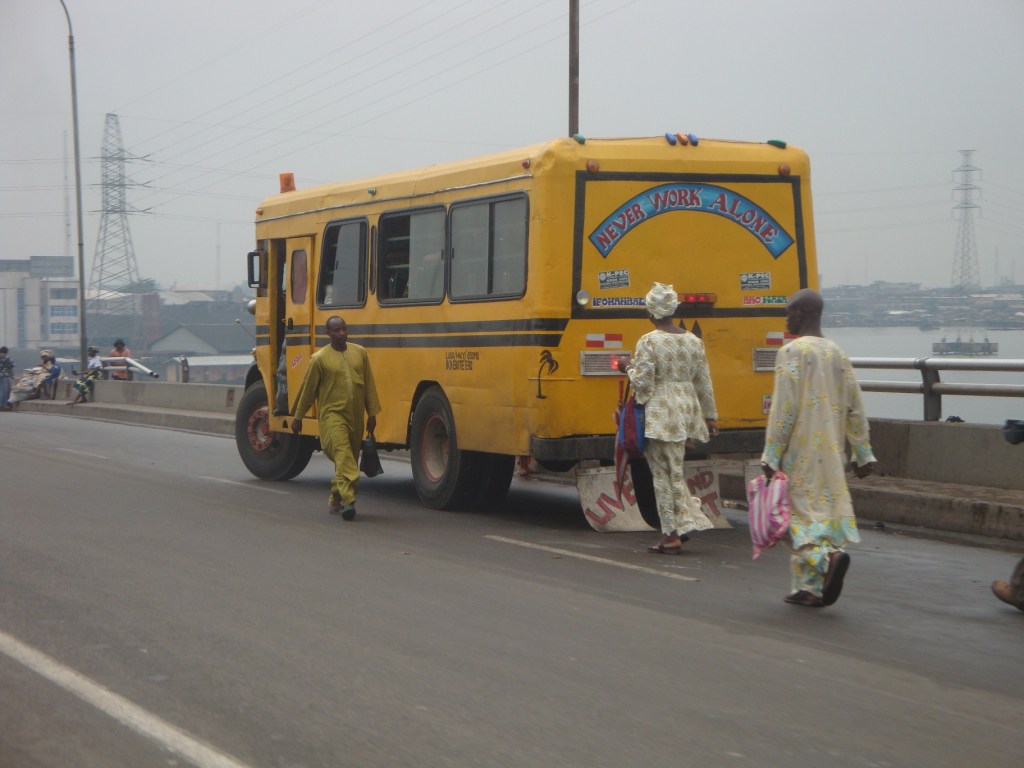 There is a philosophy lesson  on every Lagos bus (and once upon a time on most other commercial vehicles too)