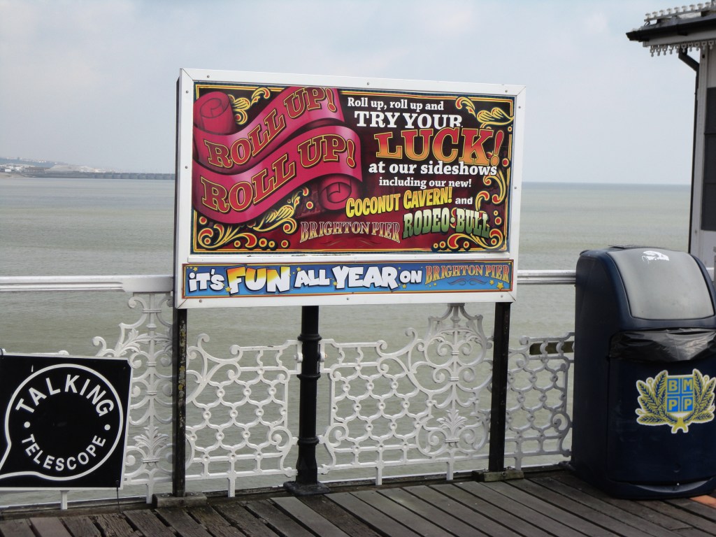 Brighton Pier - where the natives bring the whole family for entertainment