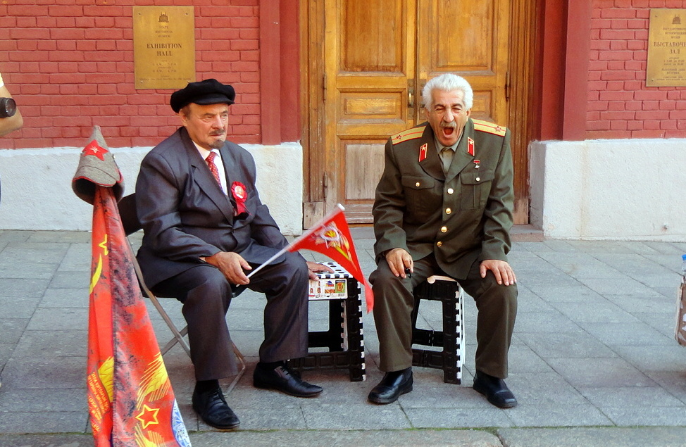 Stalin is very very bored with Lenin