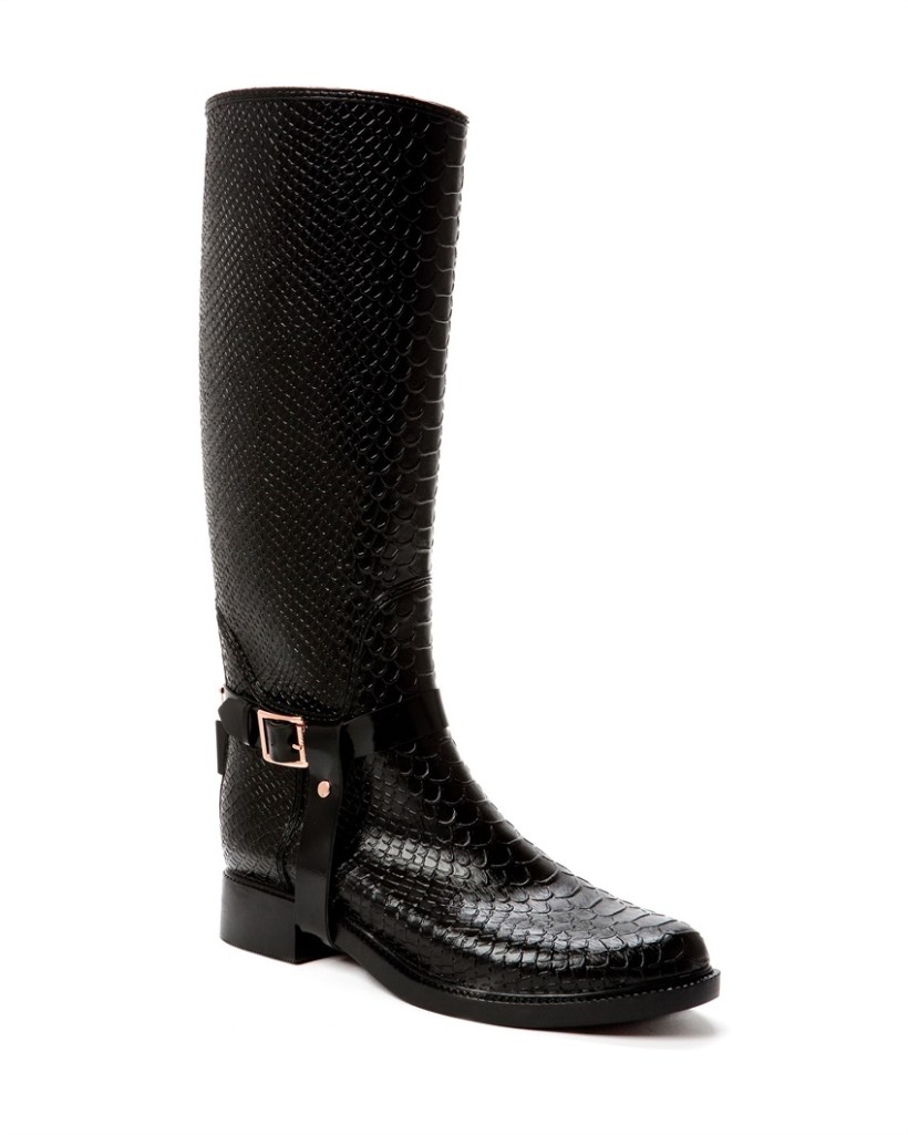 snake-print-wellington-boot-from ted baker