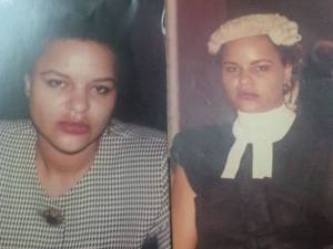Boning boning even at my call to the Nigerian Bar in 1990. I was 24 (Copyright Lesley Agams)